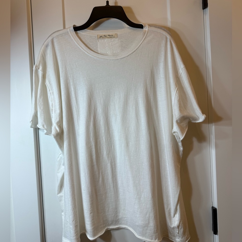 White womens tee shirt